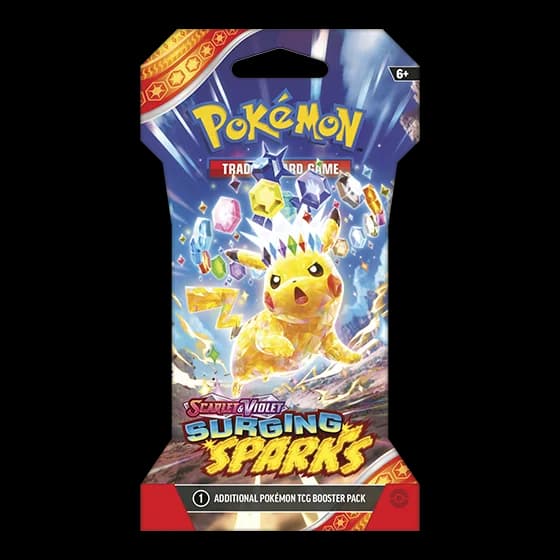 booster sleeve – Scarlet & Violet—Surging Sparks