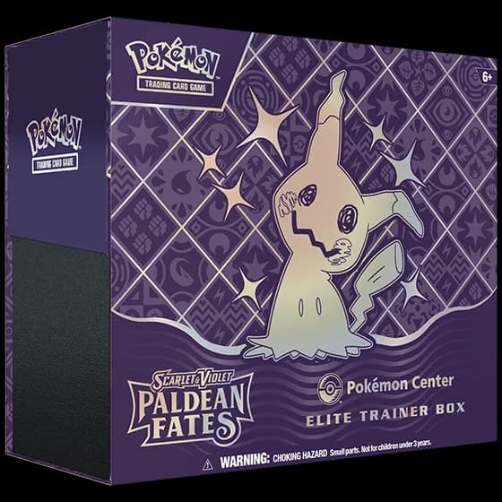 Pokémon Scarlet & Violet Paldean Fates Elite Trainer Box (inglés)