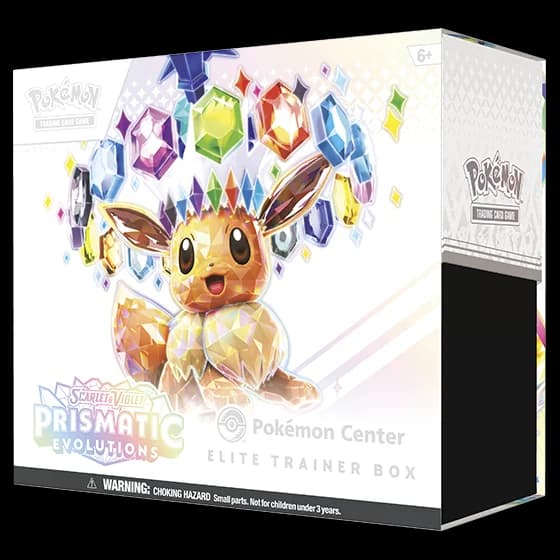 Pokémon Prismatic Evolutions Elite Trainer Box (inglés)