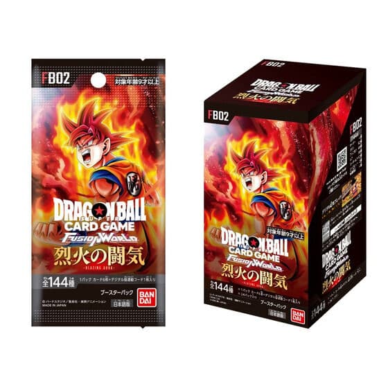 Caja de sobres Dragon Ball Super Fusion World Blazing Aura FB02 (japonés)