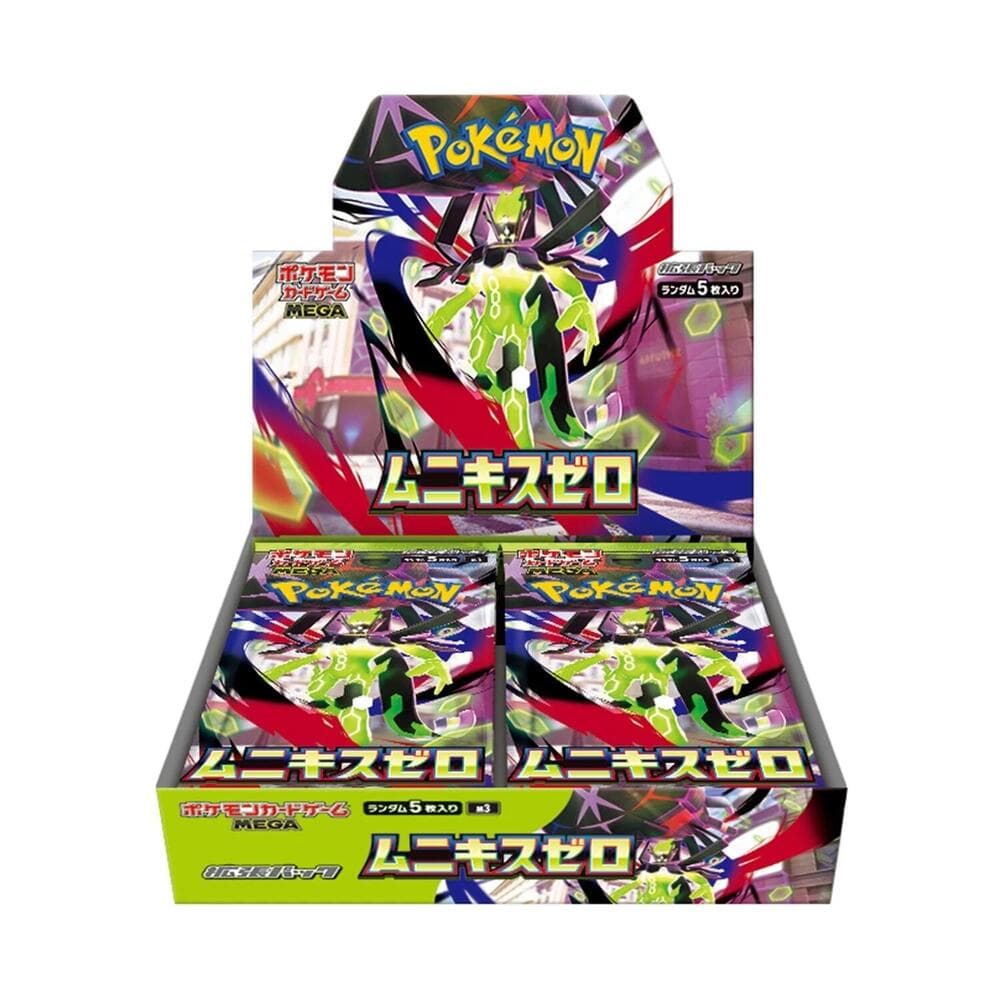 Caja de sobres Pokémon Munikis Zero M3 (japonés)