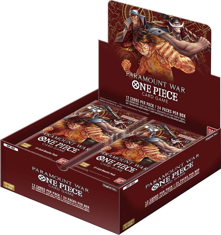 Caja de sobres One Piece OP-02 Paramount War (japonés)