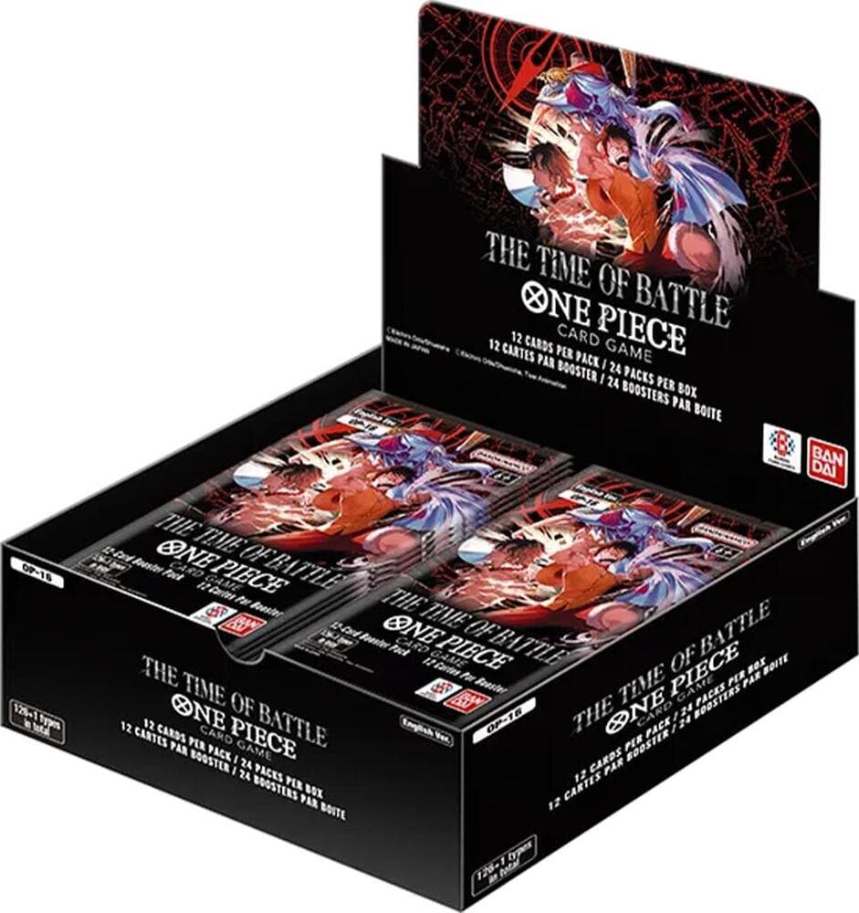 Caja de sobres One Piece OP-16 The Time of Battle (japonés)