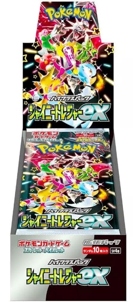 Caja de sobres Pokémon Shiny Treasure ex sv4a (japonés)